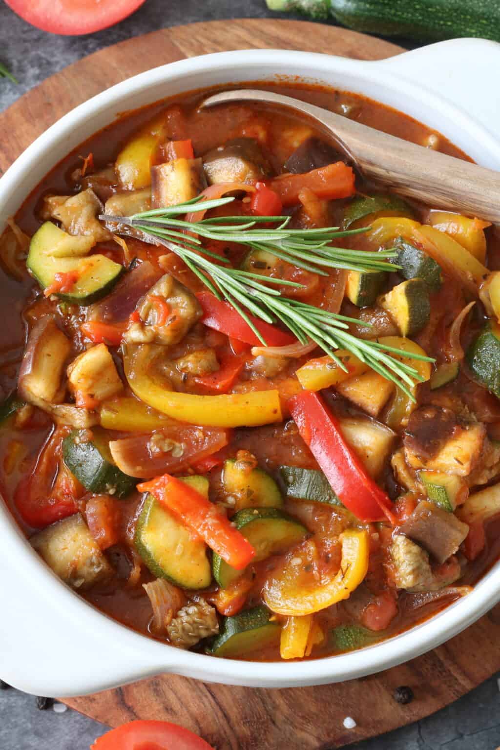 Einfaches Ratatouille Rezept Gesund Und Super Lecker Thermokoch De