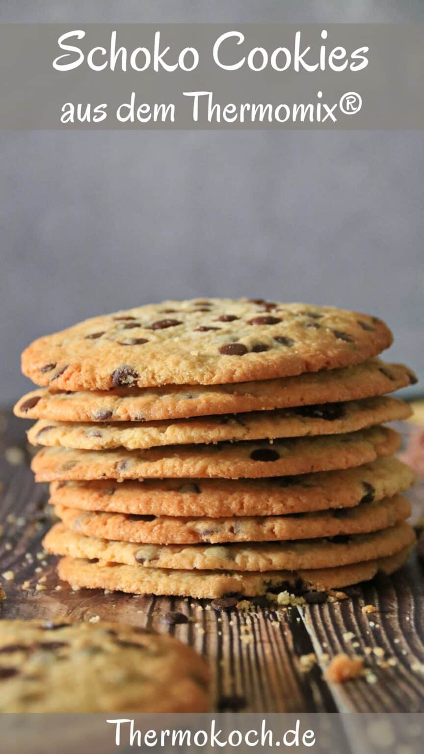 Schoko Cookies - Einfaches und schnelles Rezept - Thermokoch.de