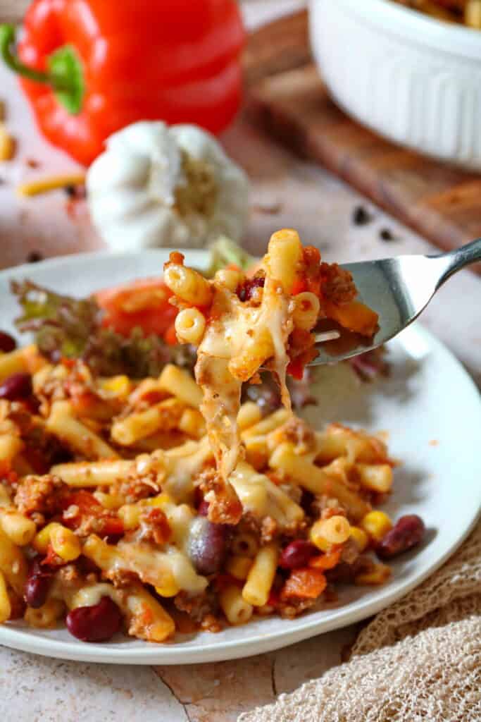 Mexikanischer Nudelauflauf - Thermokoch.de