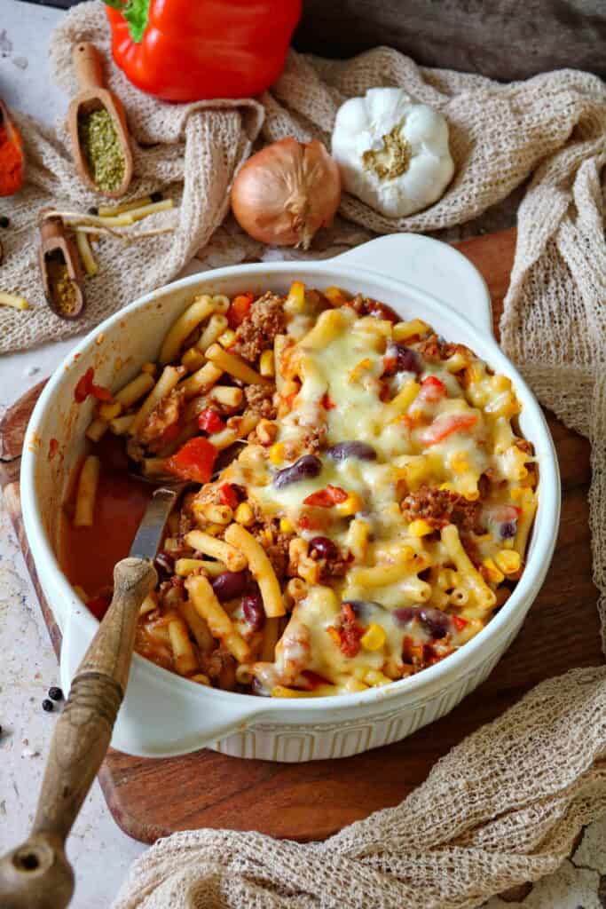 Mexikanischer Nudelauflauf - Thermokoch.de