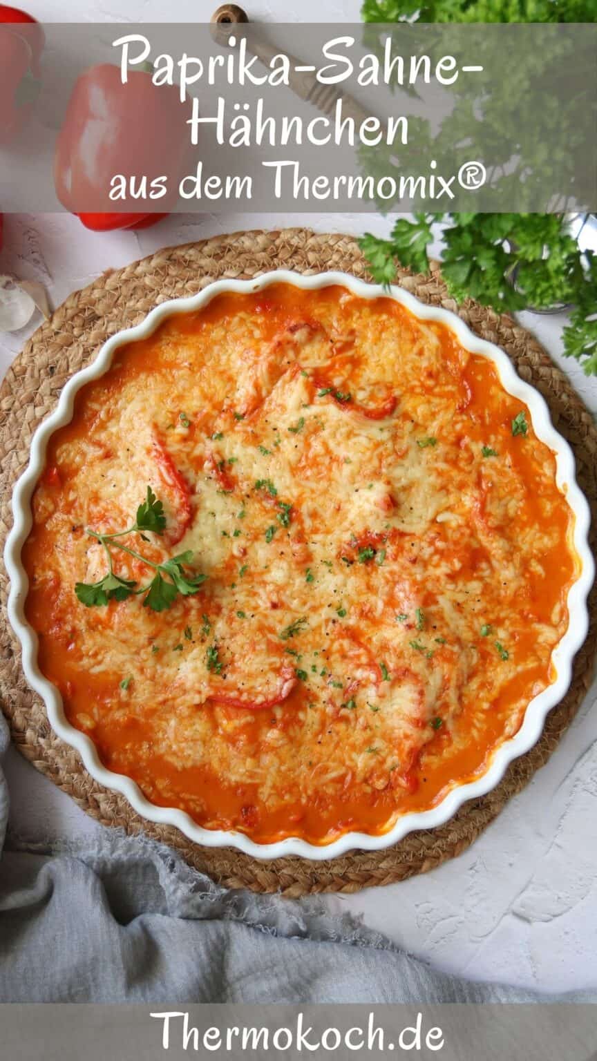 Paprika-Sahne-Hähnchen - Ein einfaches und schnelles Rezept für die ...