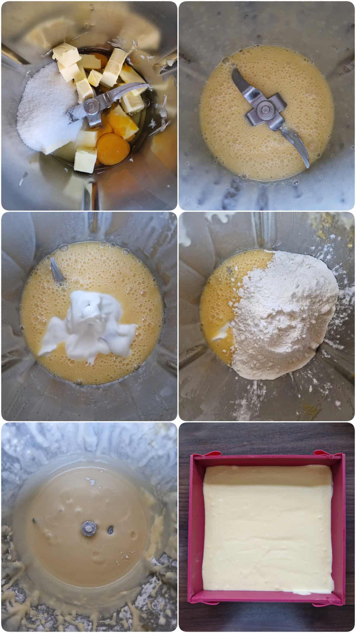 Eine Collage der Zubereitungsschritte für Cake Pops.