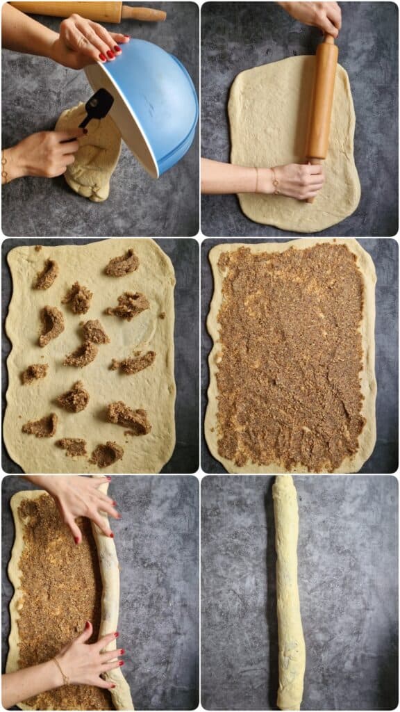 Nusskranz mit Marzipanfüllung - Thermokoch.de