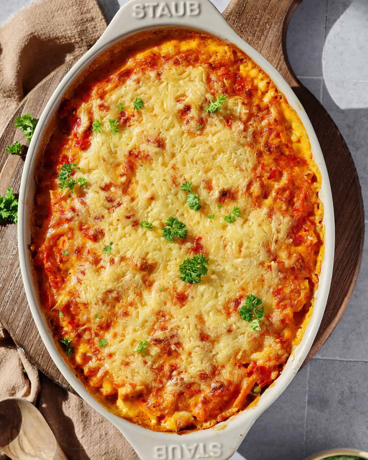 Spätzle-Auflauf mit Hähnchen - Thermokoch.de