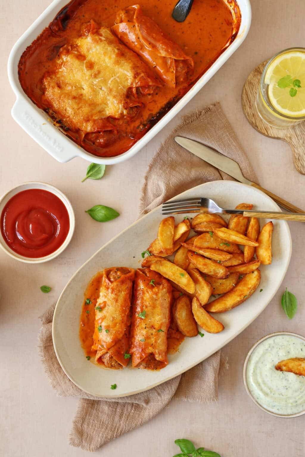 Schinken-Hack-Röllchen - Thermokoch.de